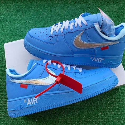 off white nike schuhe blau|nike x off white goat.